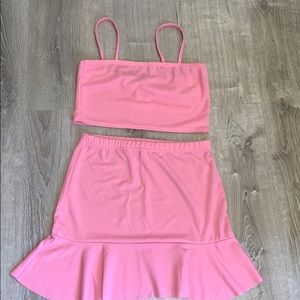 Skirt set
